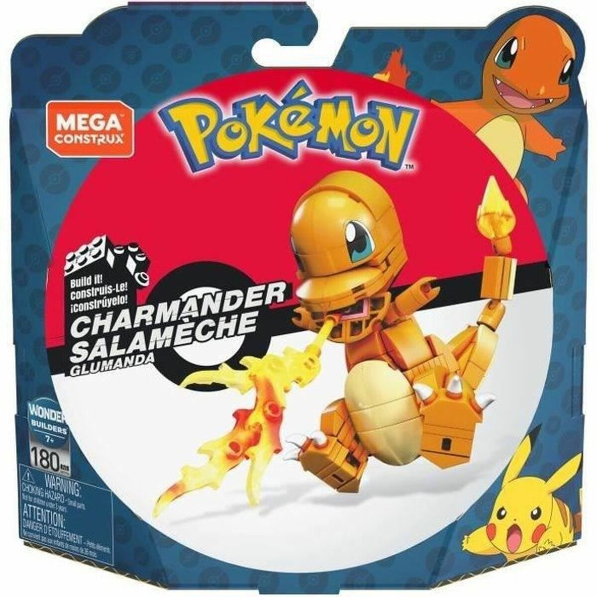 Byggsats Pokémon Pokémon Salameche to build 180 Delar - 6