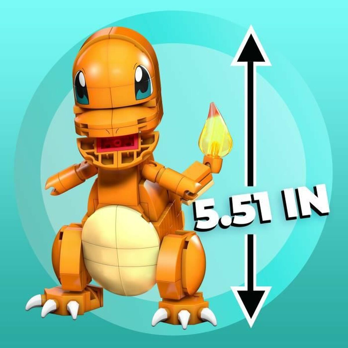 Byggsats Pokémon Pokémon Salameche to build 180 Delar - 5
