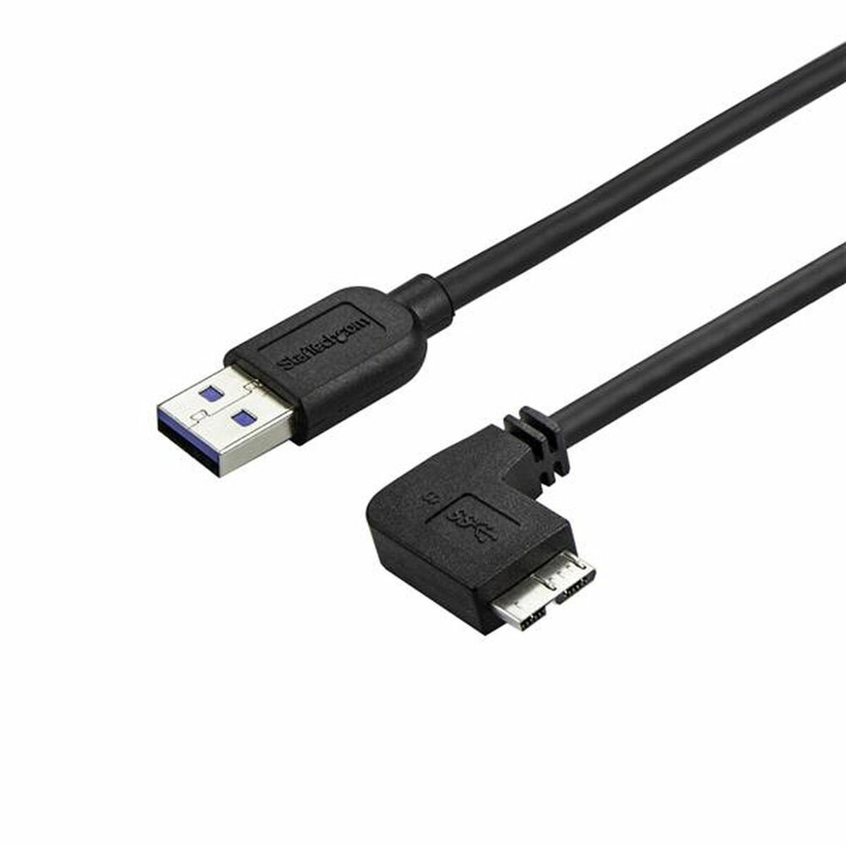 USB-kabel till mikro-USB Startech USB3AU50CMRS Svart