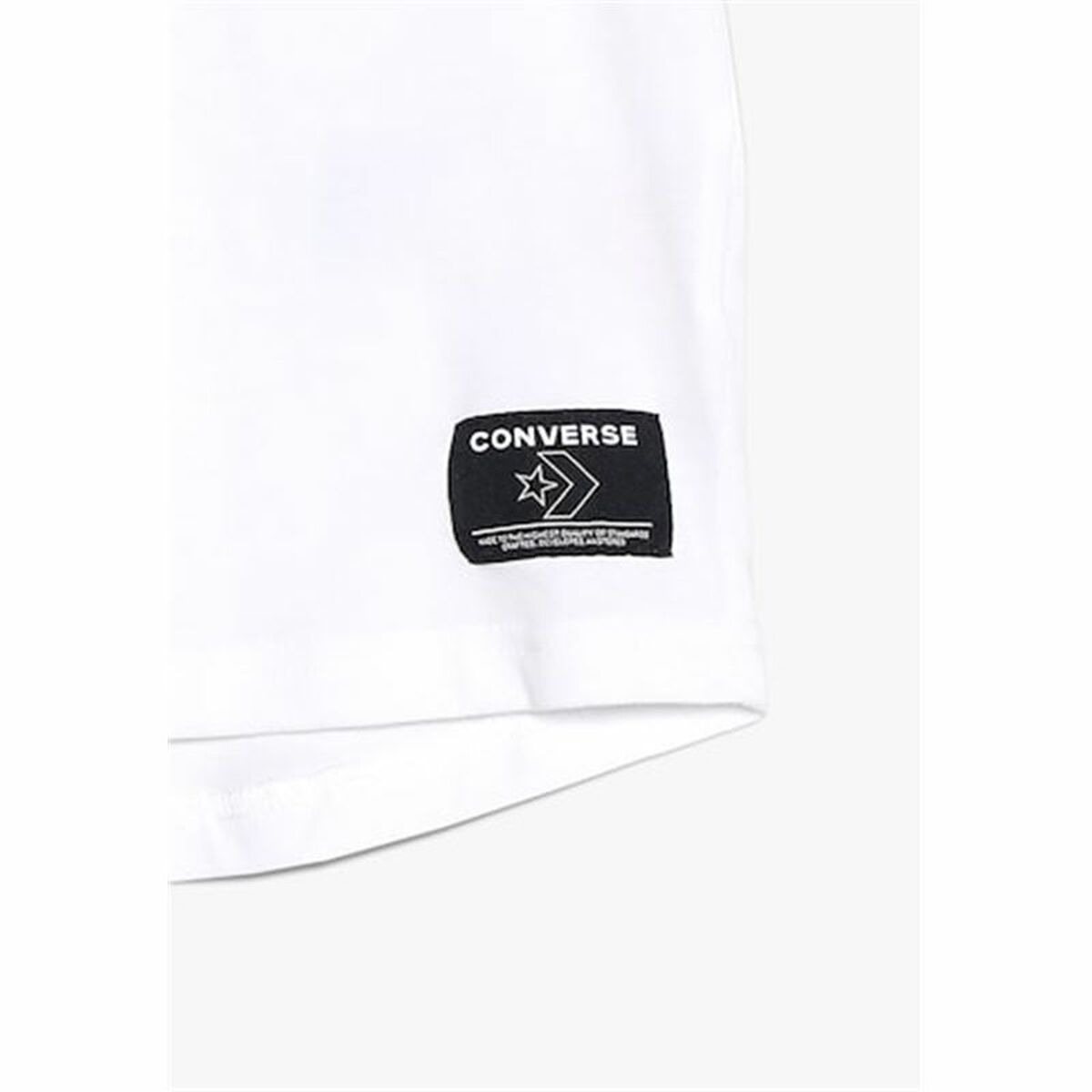 Barn T-shirt med kortärm Converse Retro Sport Vit - 6