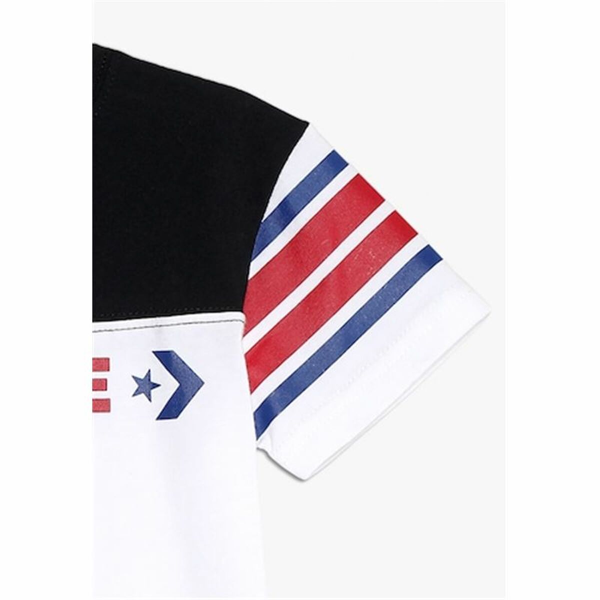 Barn T-shirt med kortärm Converse Retro Sport Vit - 12