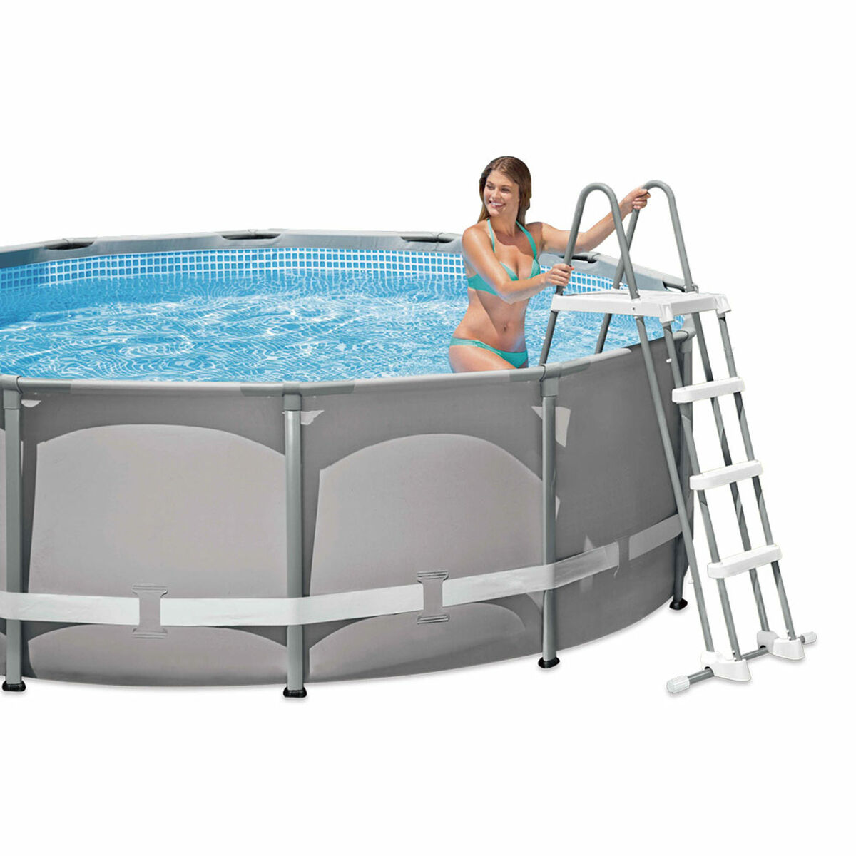 Trappa för poolen Intex 28076 122 cm - 6