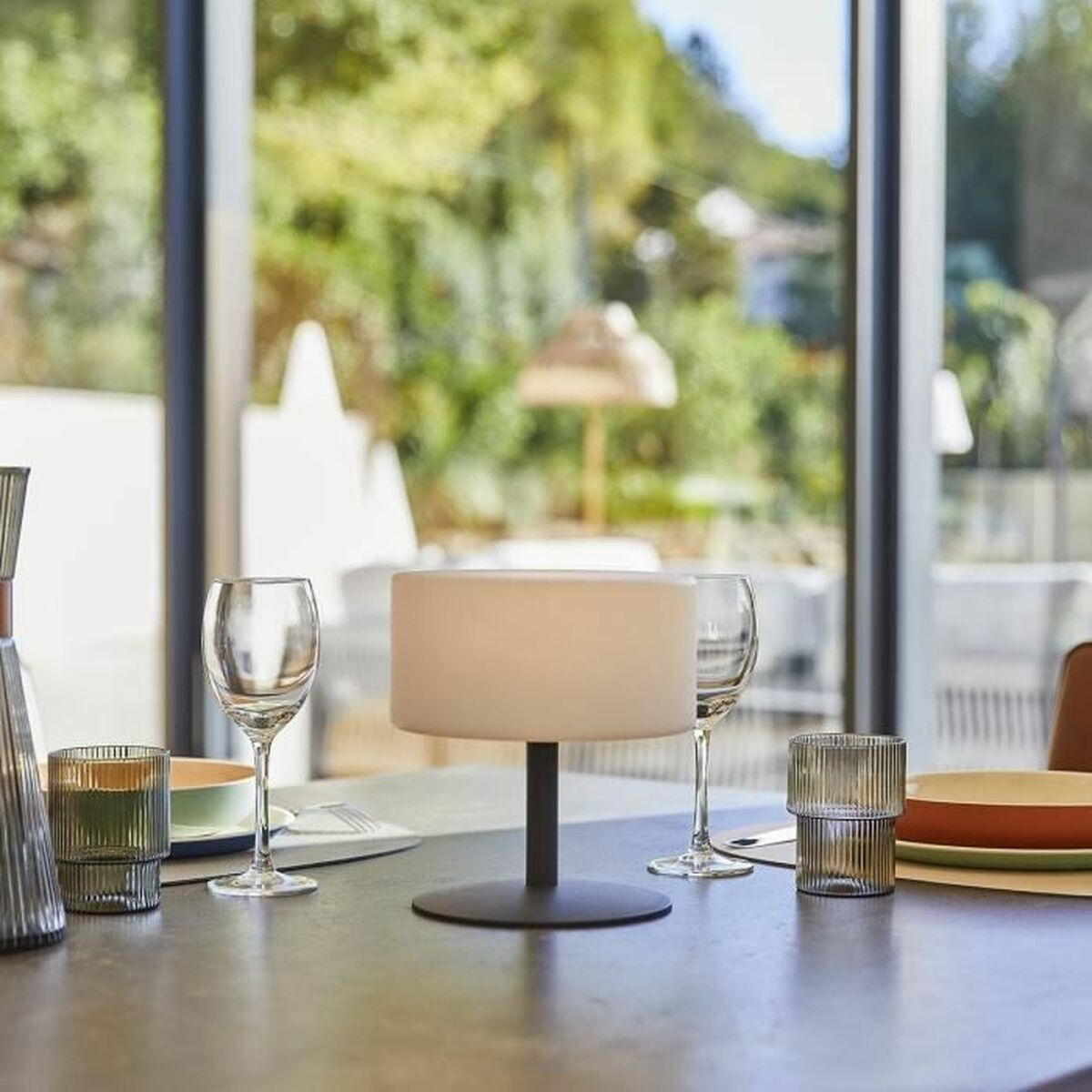 Bordslampa Lumisky Atlas Rock Polyetylen - 2