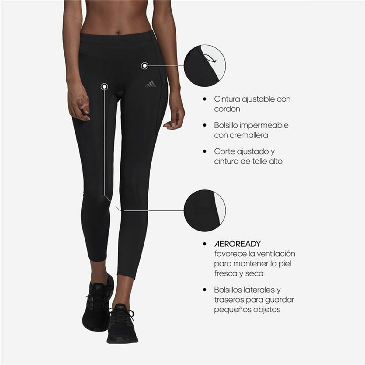 Leggings Adidas Fastimp 7/8 - 2
