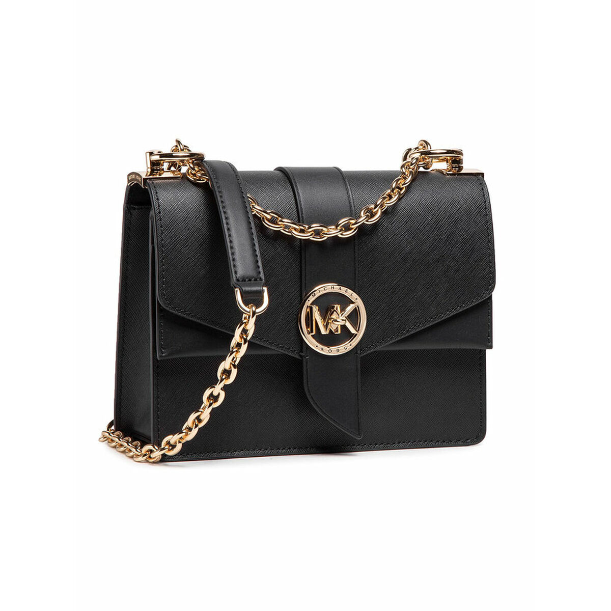 Axelväska Michael Kors GREENWICH Svart 20 x 17 x 7 cm