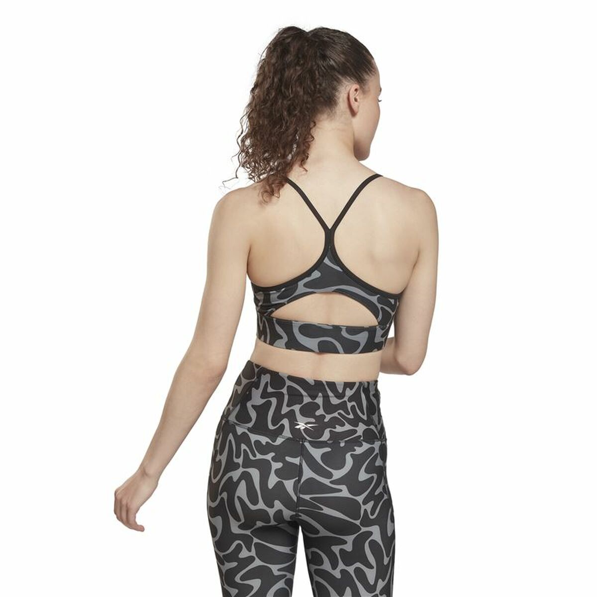 Sport-BH Reebok Workout Ready Svart Grå - 5