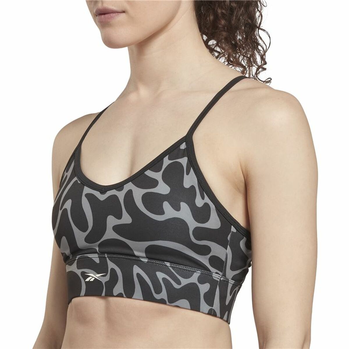 Sport-BH Reebok Workout Ready Svart Grå - 3