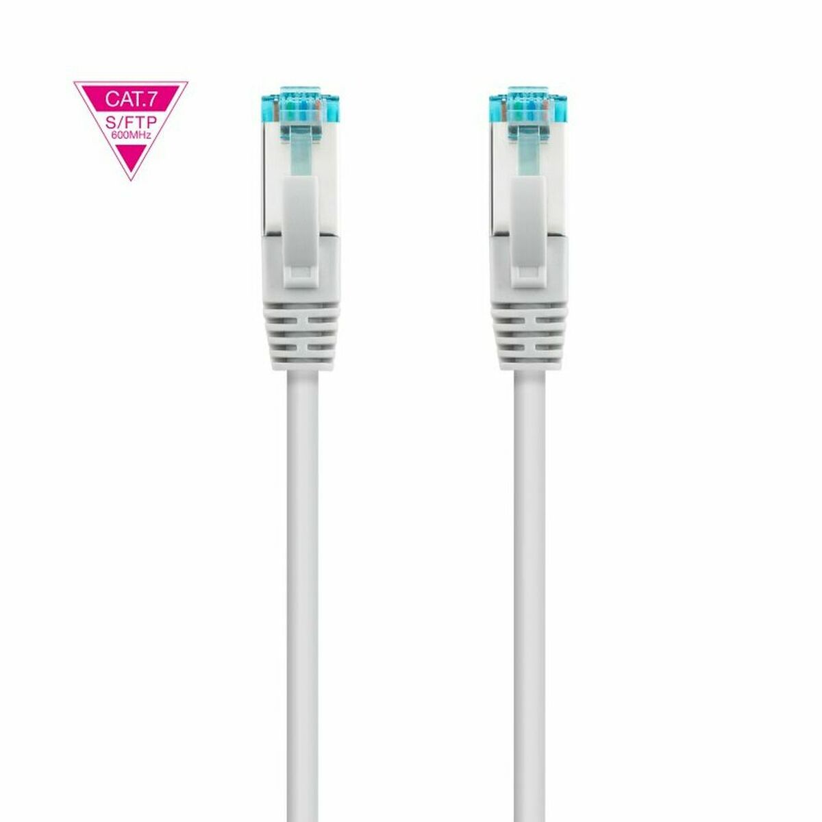 Nätkabel FTP Styv Kategori 7 NANOCABLE 10.20.1707 Grå 7 m - 2