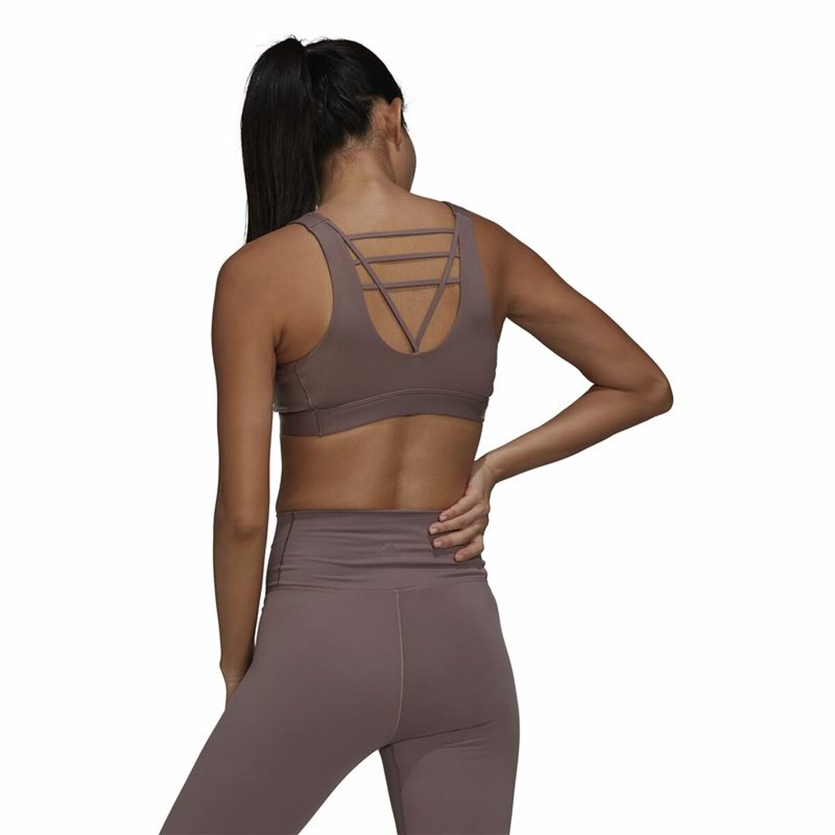 Sport-BH Adidas CoreFlow Luxe Purpur - 5