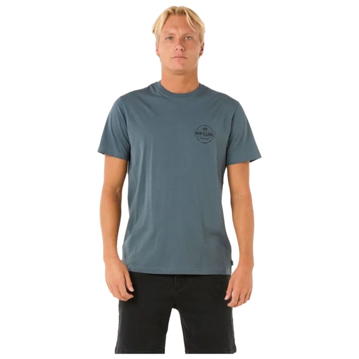 T-shirt med kortärm Herr Rip Curl Staple Tee