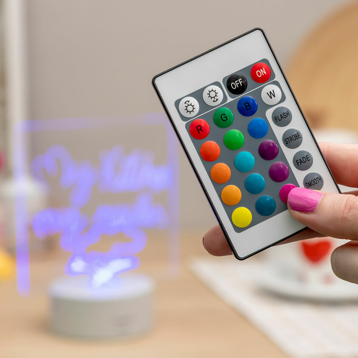 LED-tavla för anteckningar och meddelanden Lemo InnovaGoods - 14