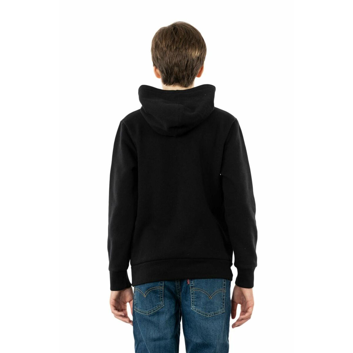 Tröja med huva Unisex Levi's 9E8778-023 Svart - 5