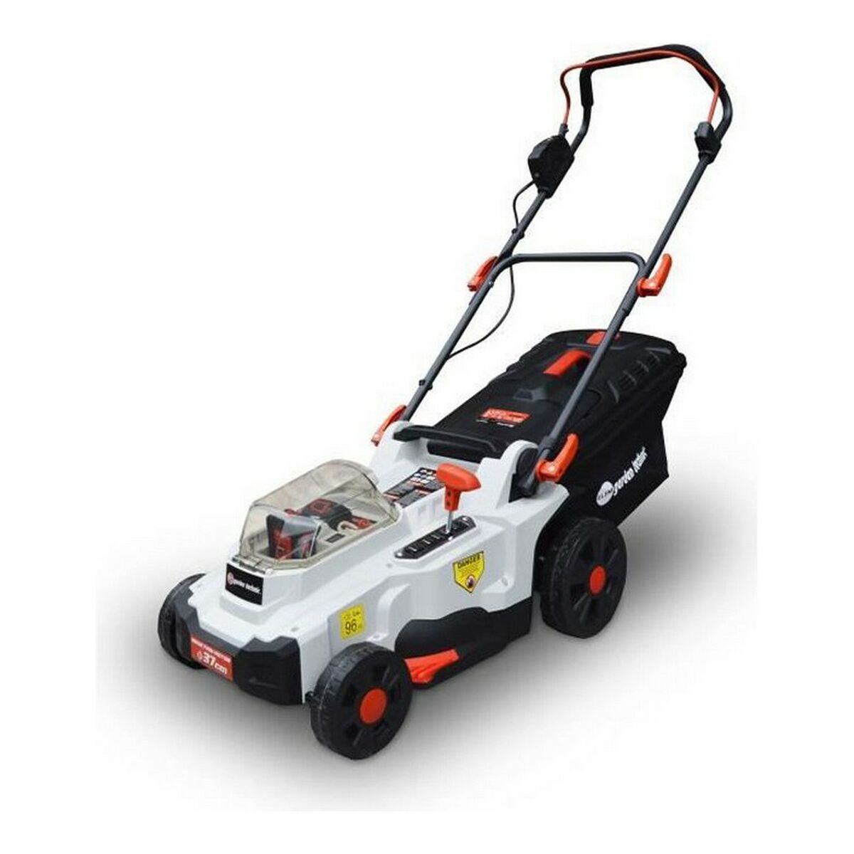 Elektrisk gräsklippare Elem Technic TDE40V37-LI2BF 40 V - 2