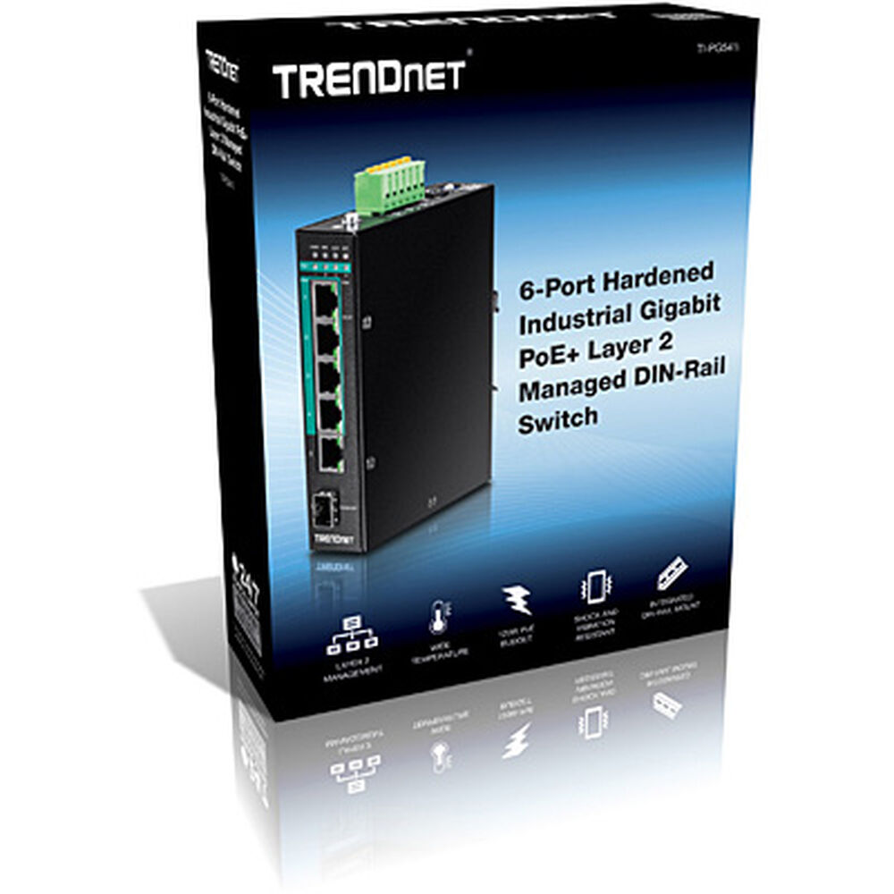 Brytare OR: Strömbrytare (if power/ light switch) Trendnet TI-PG541I - 2