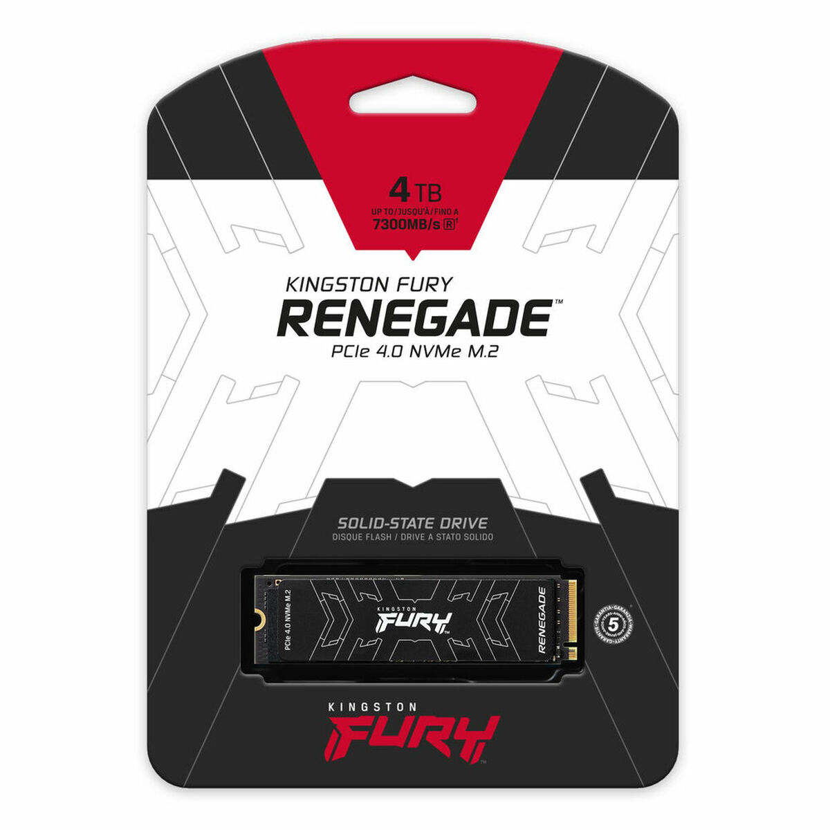 Hårddisk Kingston FURY Renegade 4 TB SSD - 4