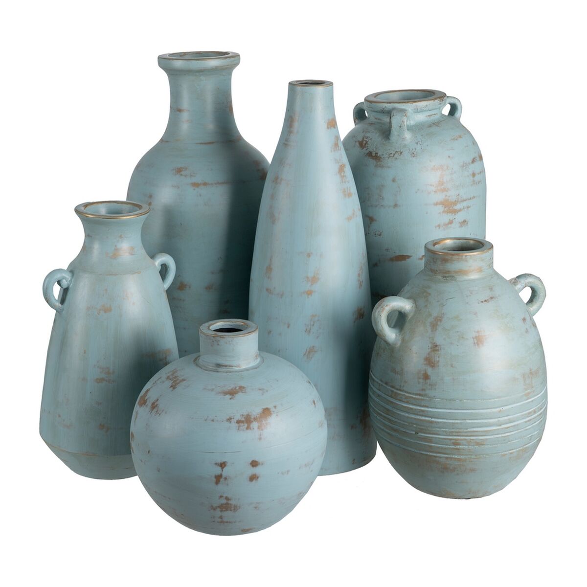 Vas Turkos Terrakota n 25 x 27 x 45 cm - 2