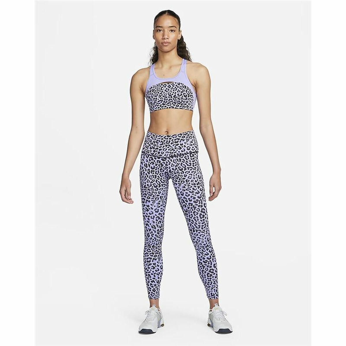Sport-BH Nike Dri-FIT Swoosh Blå - 2