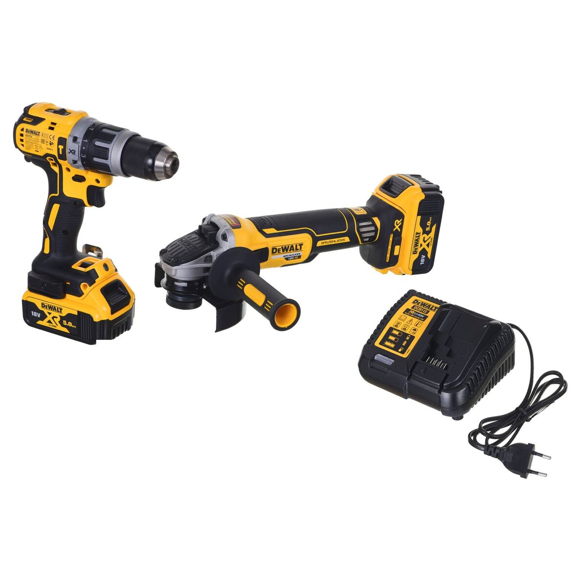 Borr/skruvdragare Dewalt DCK2080P2T-QW 18 V 70 Nm