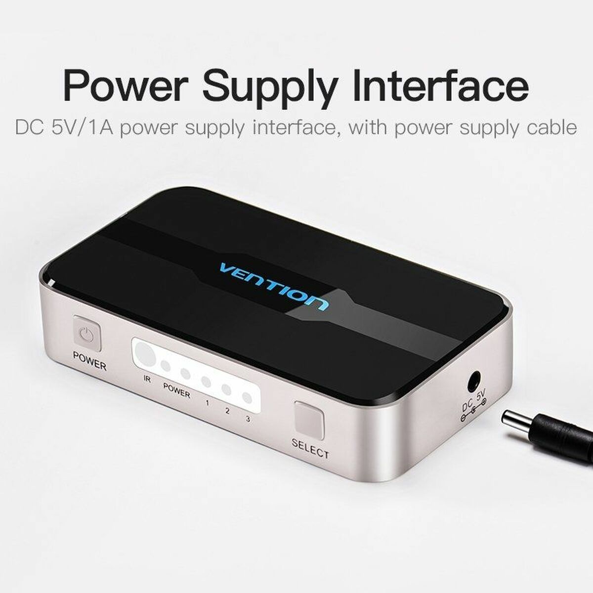 HDMI-Brytare Vention AFFH0 Grå - 3