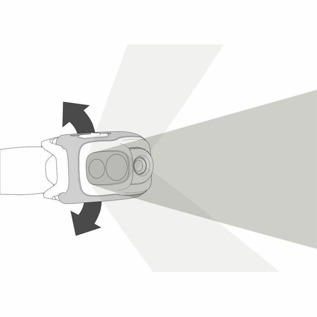 LED-lampa för huvudet Petzl E095BB02 Blå Svart Svart/Vit 1100 Lm (1 antal) - 2