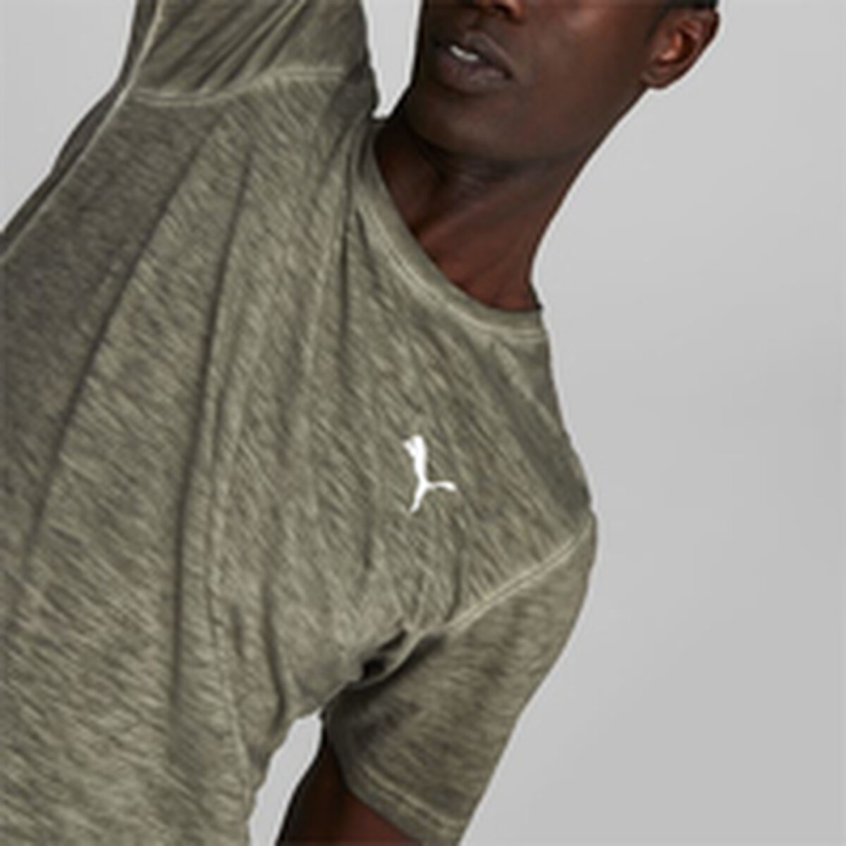 T-shirt med kortärm Herr Puma Studio Foundation Grön Oliv - 6