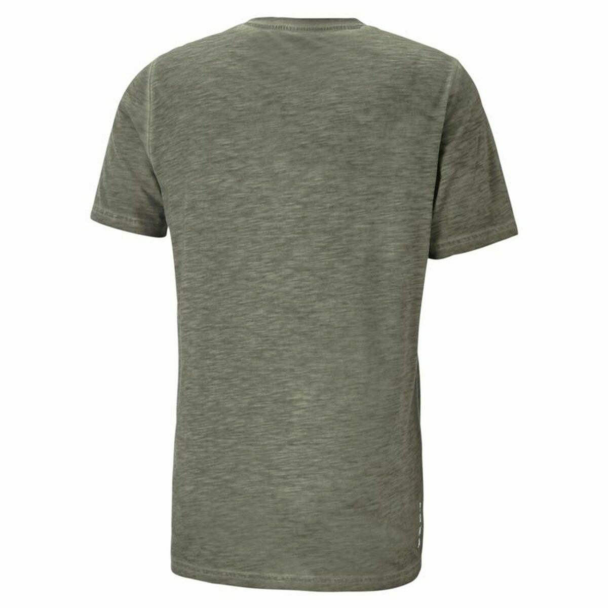 T-shirt med kortärm Herr Puma Studio Foundation Grön Oliv - 2