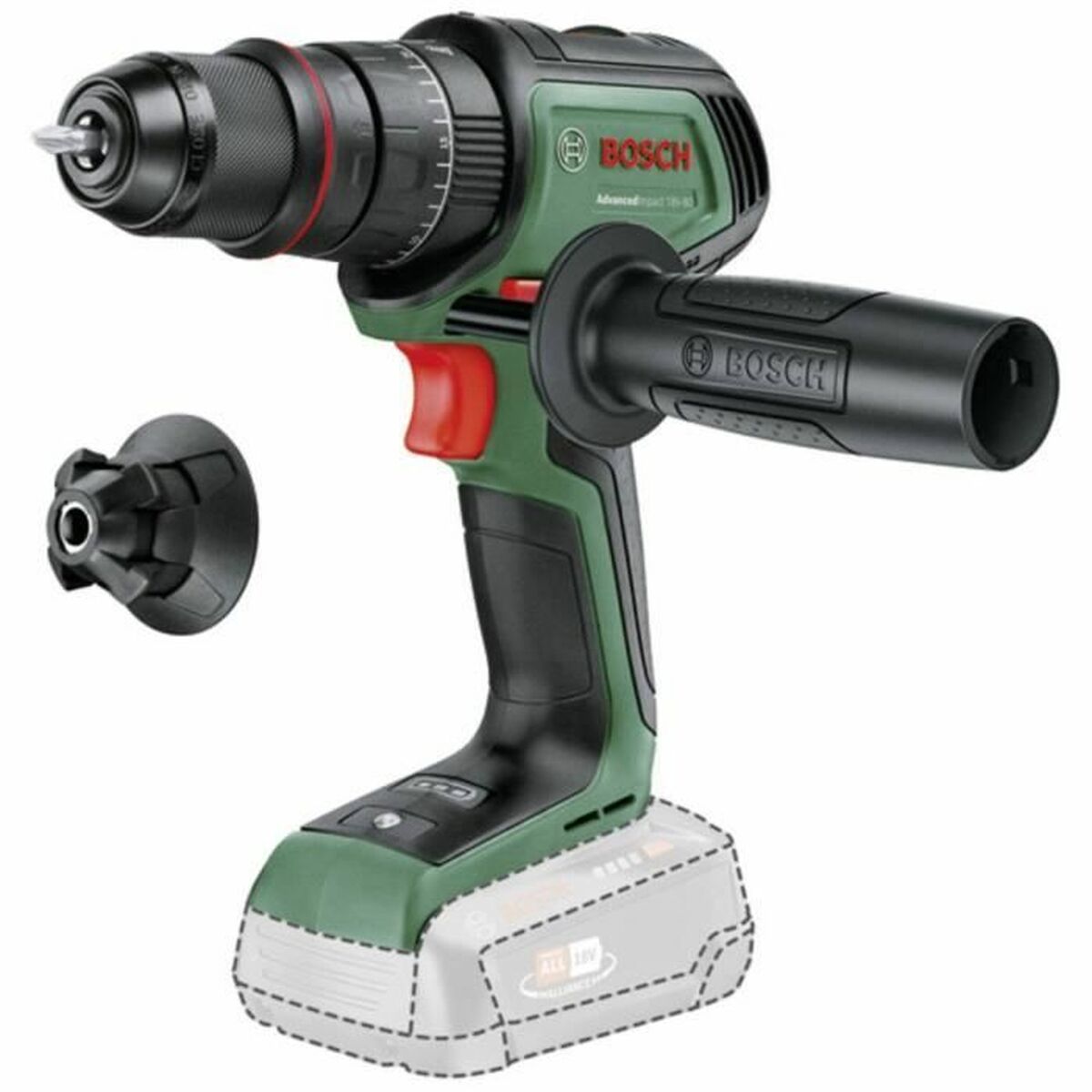 Elektrisk skruvmejsel BOSCH AdvancedImpact 18V-80 Quicksnap 18V