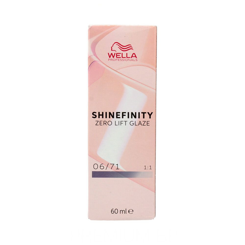 Permanent hårfäg Wella Shinefinity Nº 06/71 (60 ml) - 3