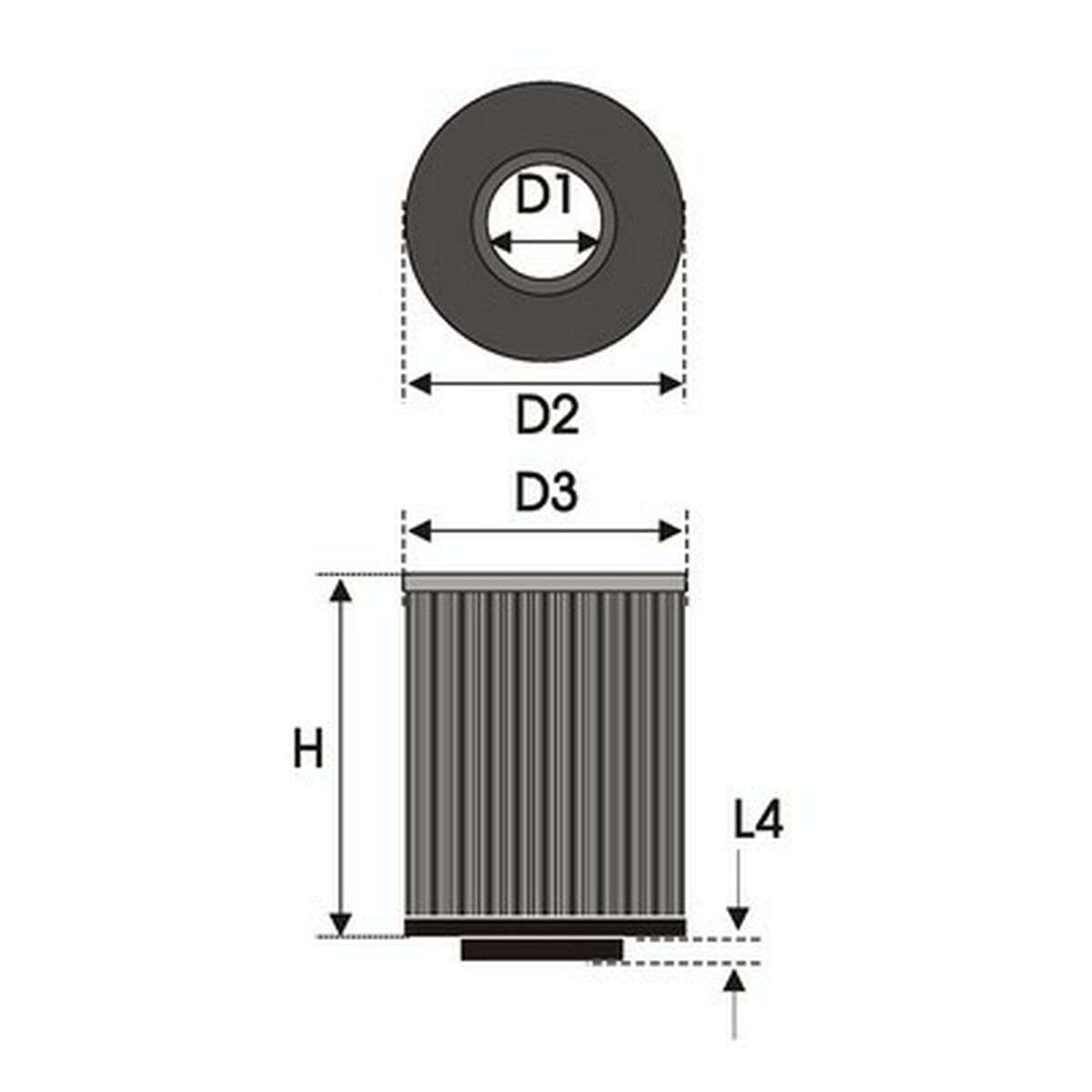 Luftfilter Green Filters B11.70 Universal - 2