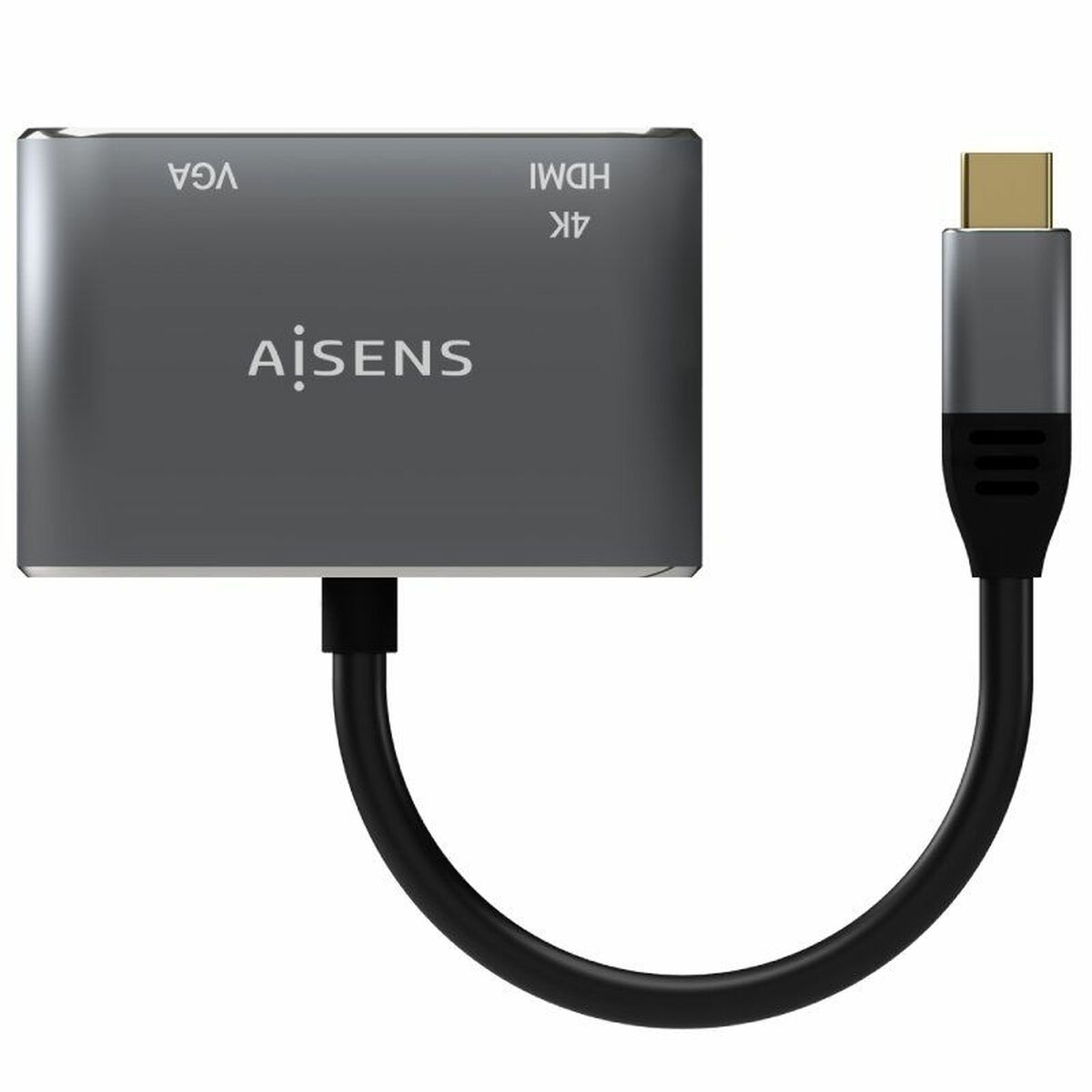 Adapter HDMI till VGA Aisens A109-0627 Grå 15 cm - 2