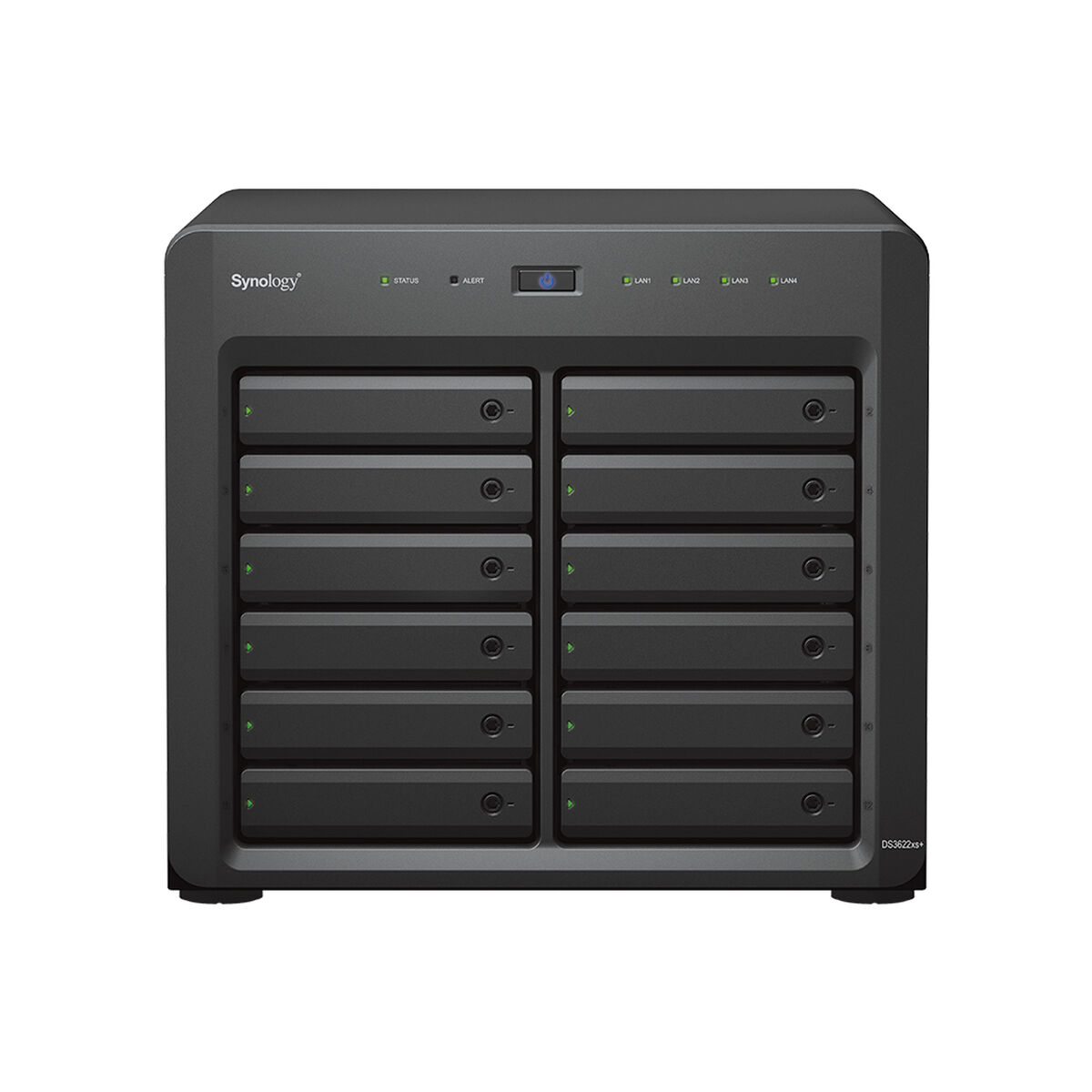 Nätlagringsenhet NAS Synology DS3622xs+ Svart - 2