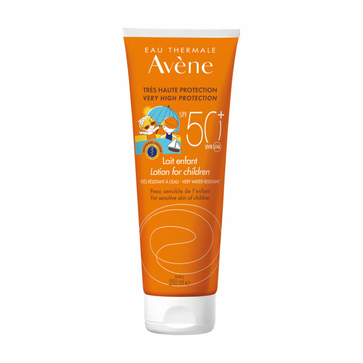 Solskydd för barn Avene AVE0300171/2 SPF50+ Solmjölk