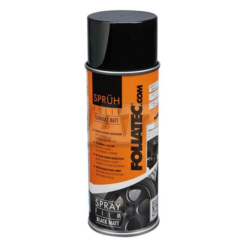 Flytande gummi för bilar Foliatec FO2065 400 ml Svart matt - 3