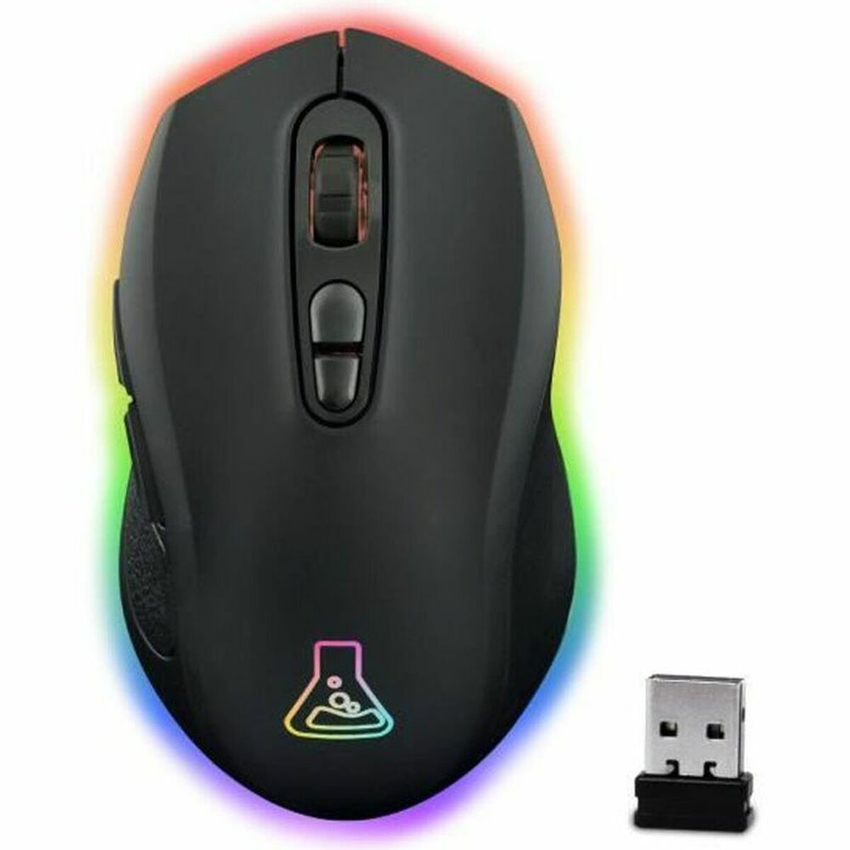 Mus The G-Lab Kult Neon Svart Gaming 2400 dpi - 8