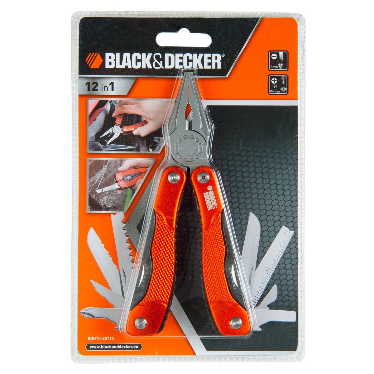 Multiverktyg 12-i-1 Black & Decker bdht0-28110 - 12