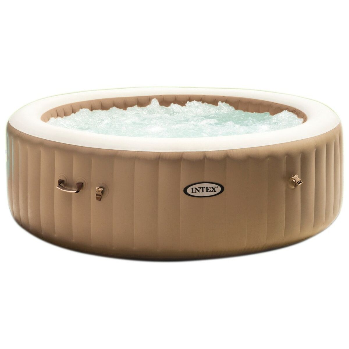 Uppblåsbart spa Intex 236 x 71 x 236 cm Brun 1339 L - 3