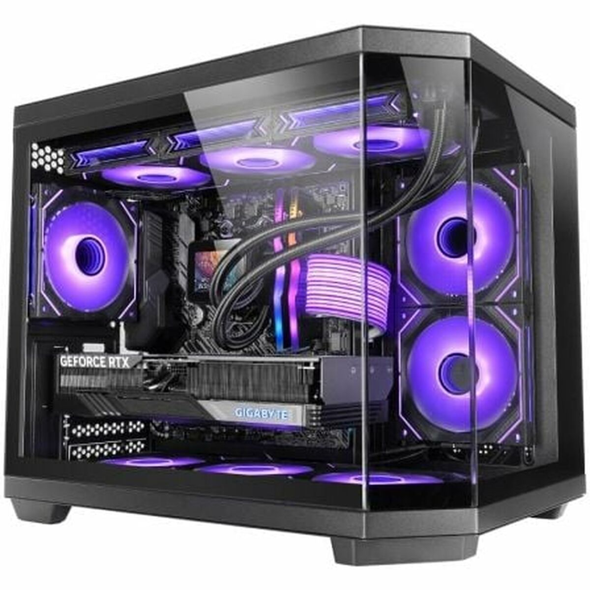 ATX Semitorn Mars Gaming MC3TCOREM Svart