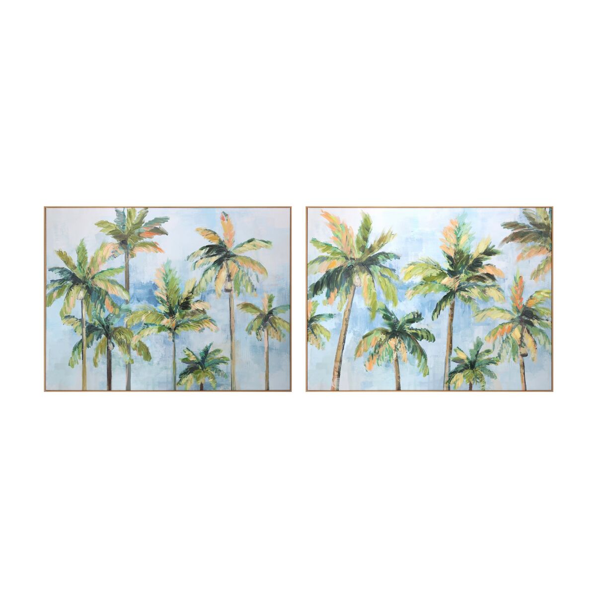 Kanvas Home ESPRIT polystyren Kanvas 120 x 3,5 x 90 cm