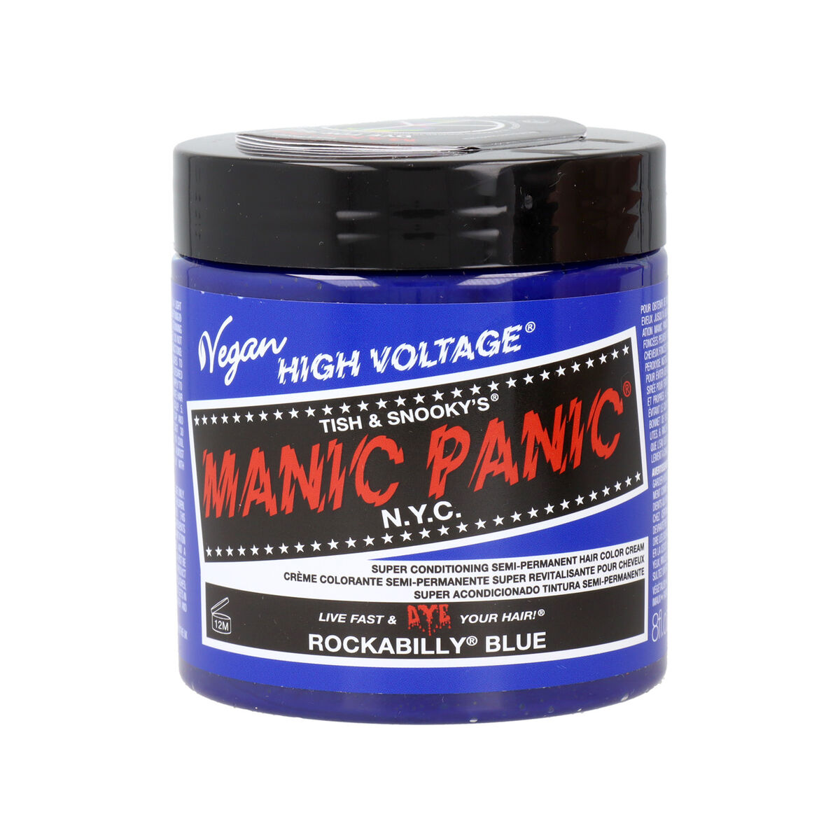 Semipermanent hårfärg Manic Panic Panic High Blå Vegan (237 ml) - 2