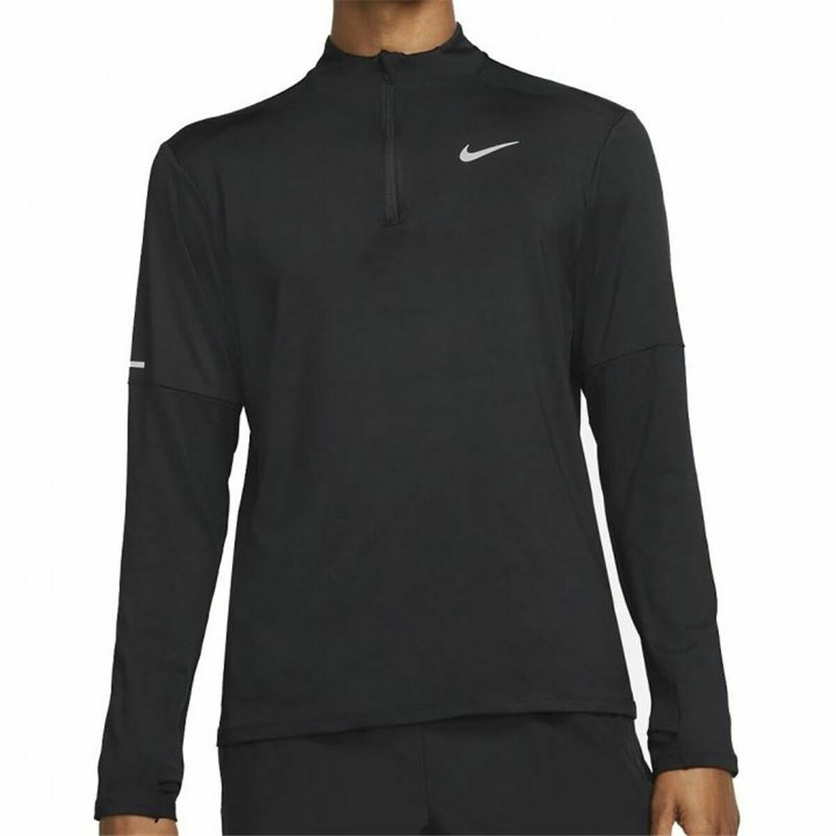 T-shirt med kortärm Dam Nike Dri-FIT Element  Svart Män - 3