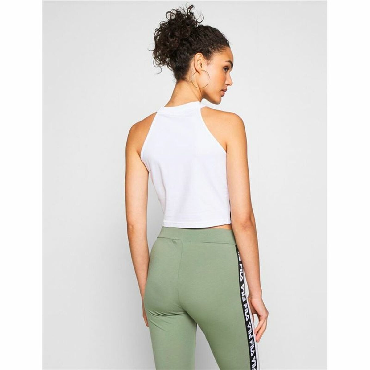 Sport-topp, Dam Fila  Tama Vit - 4
