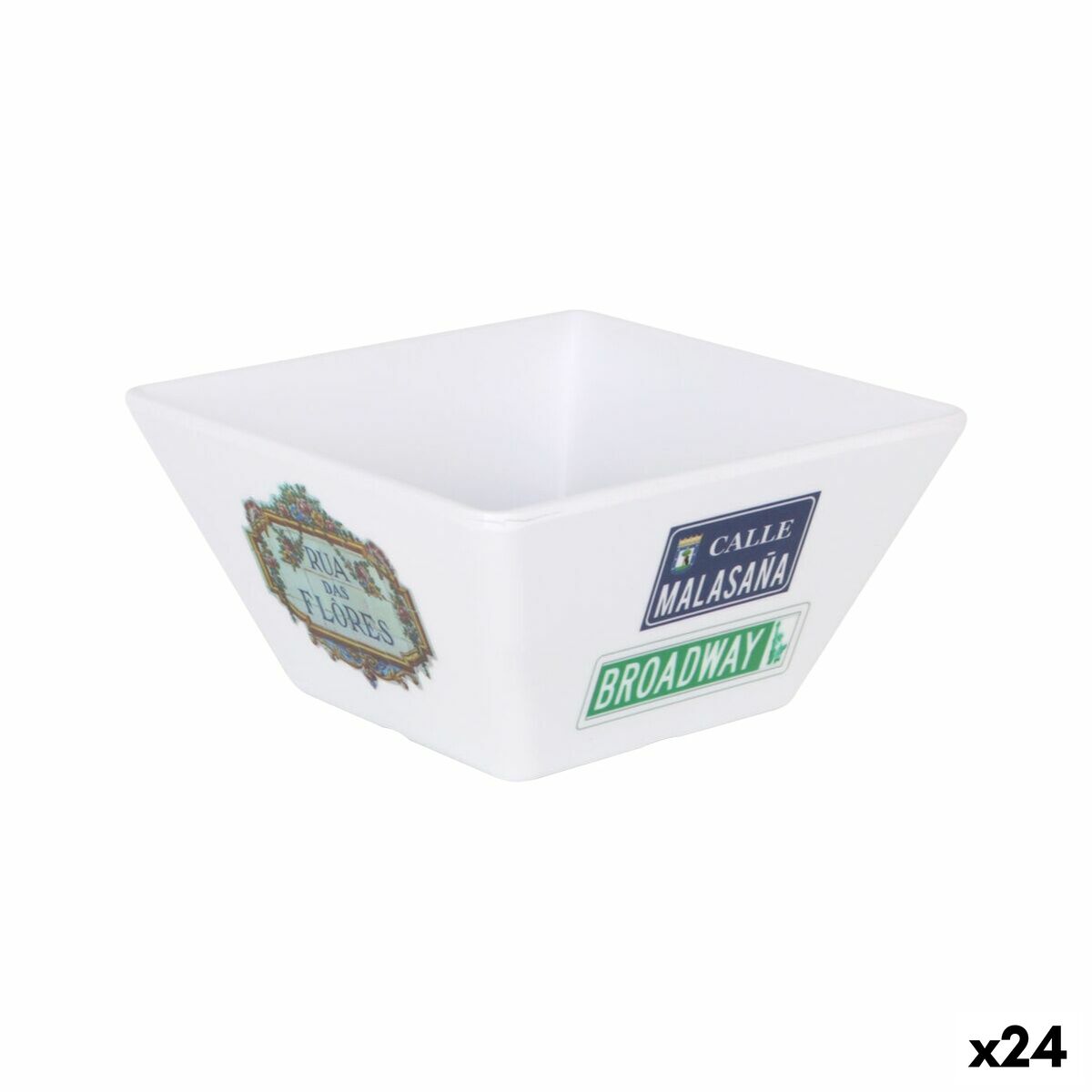 Snacksskål 15 x 15 x 7,5 cm (24 antal)