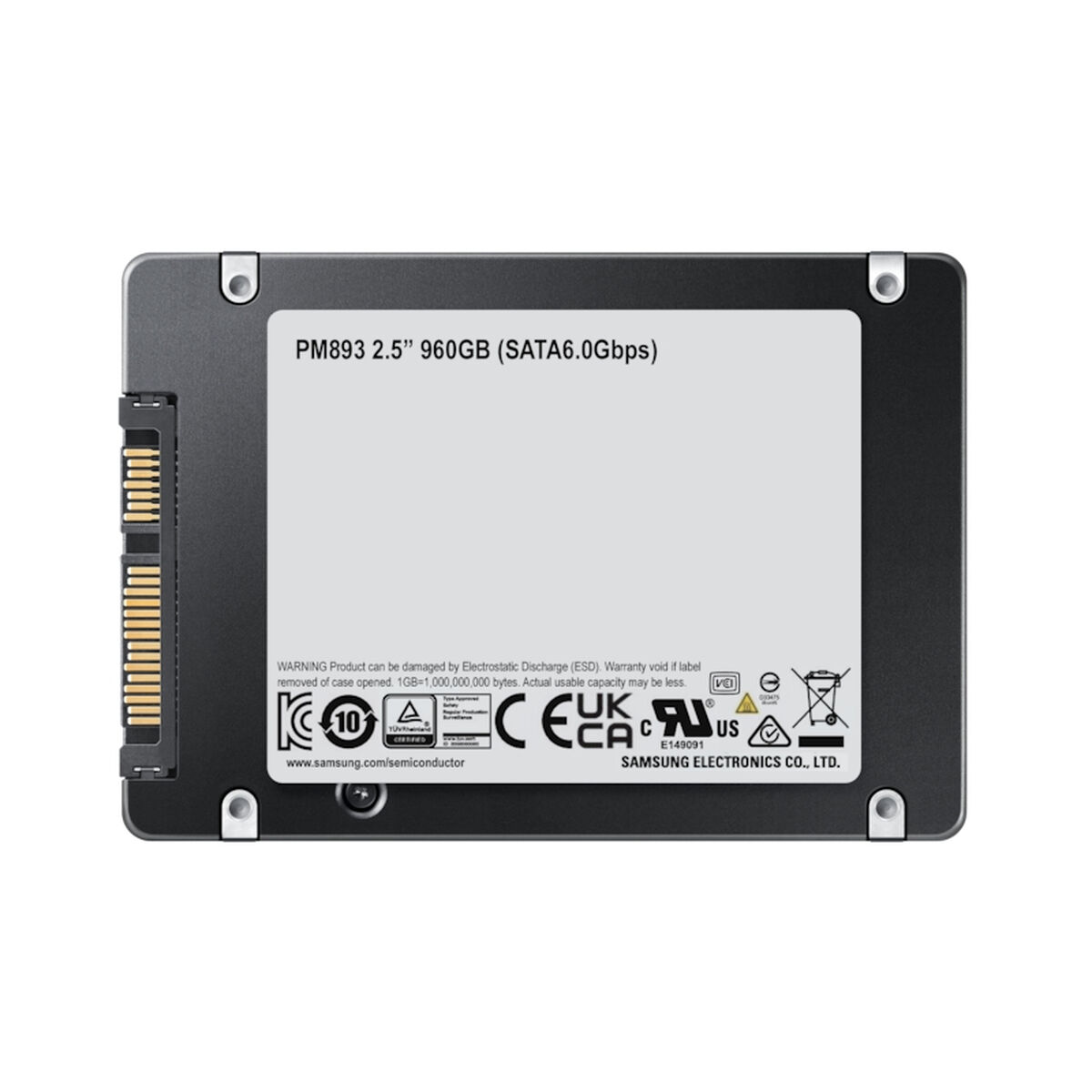 Hårddisk Samsung MZ-7L33T800 3,84 TB SSD - 6