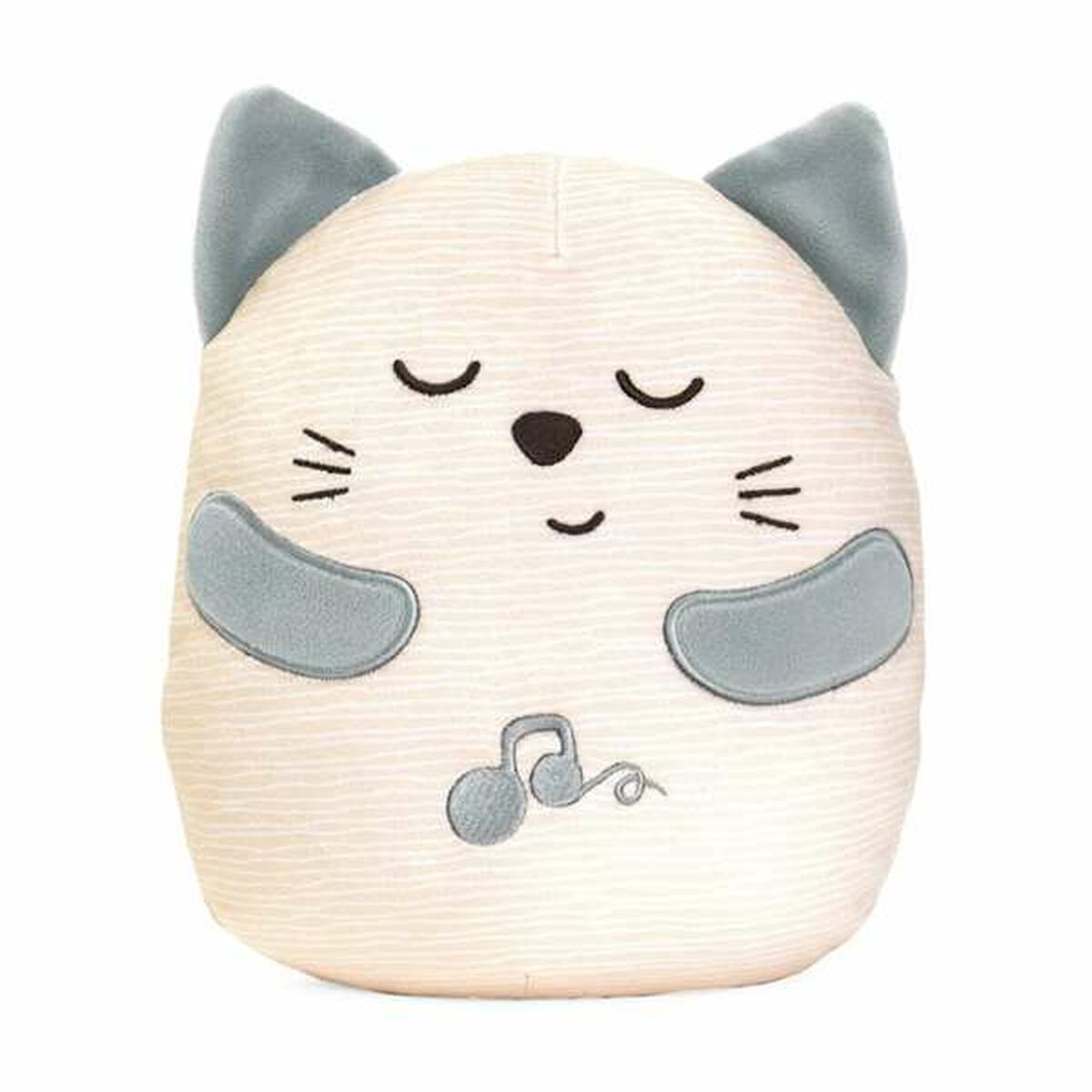 Mjukdjur med ljud Chicco Katt 20 x 17 x 10 cm Vit - 2