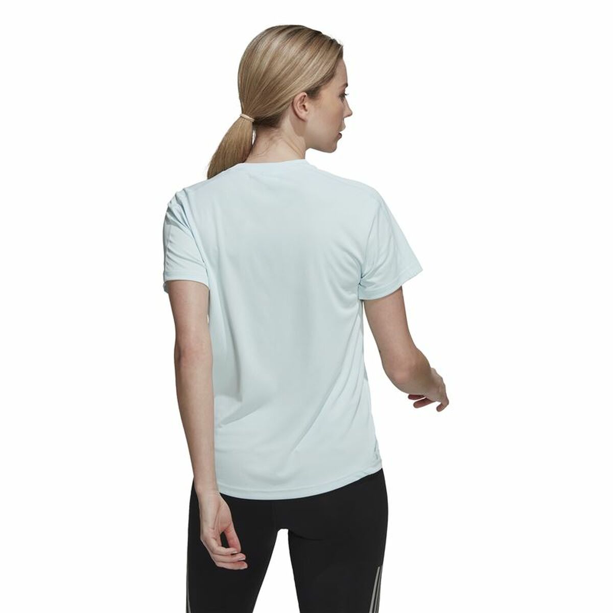 T-shirt med kortärm Dam Adidas Run It - 5