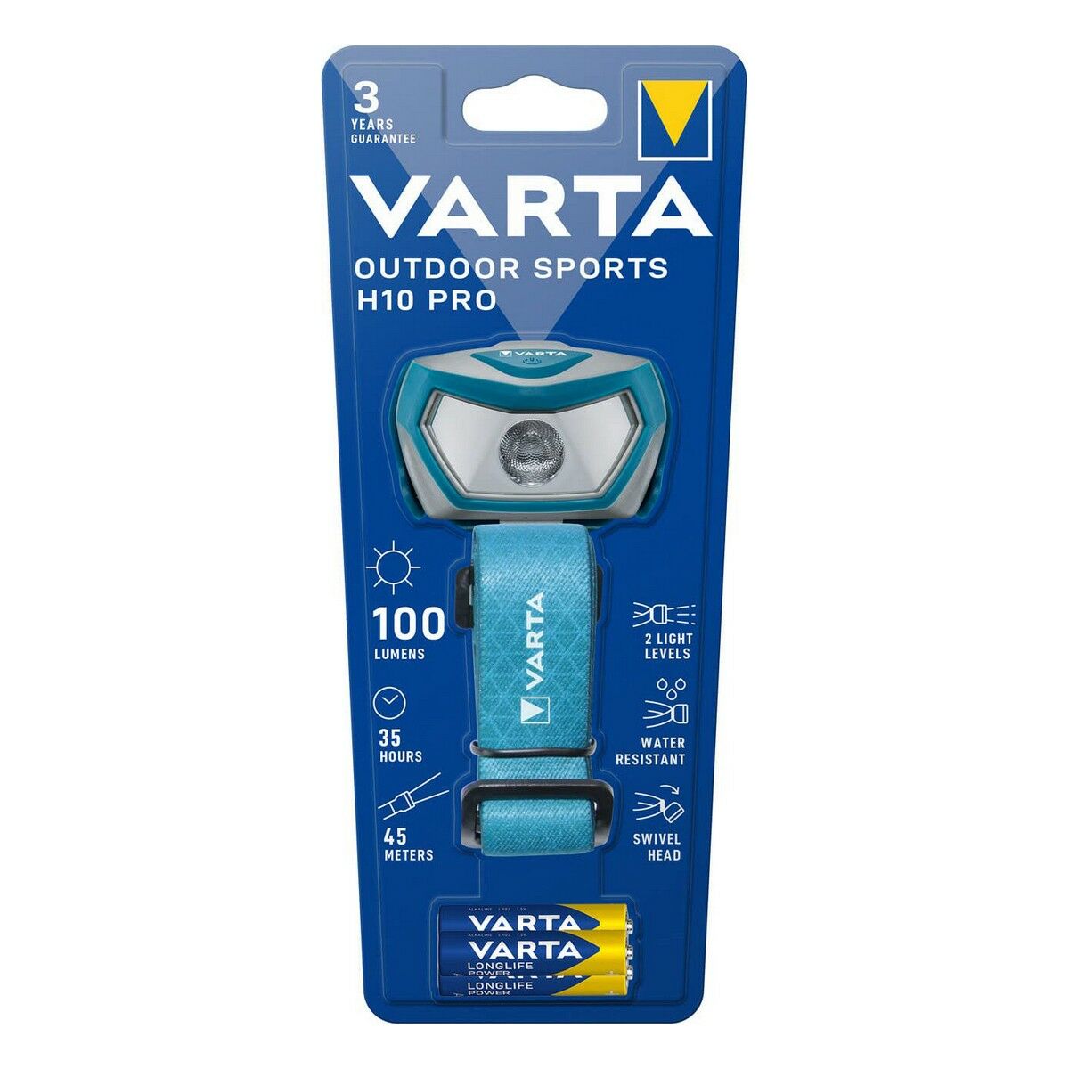 LED-lampa för huvudet Varta Outdoor Sports H10 Pro 100 Lm - 2