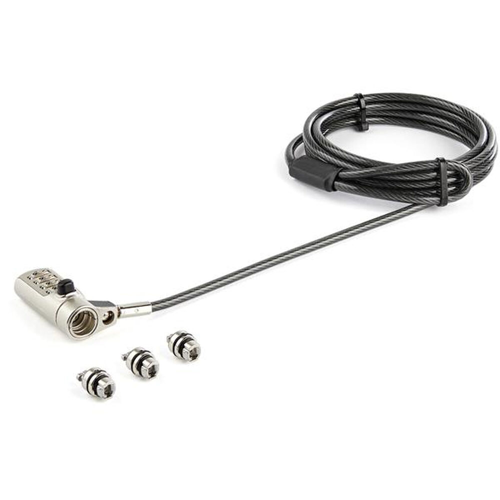 Säkerhetskabel Startech LTULOCK4D            (2 m)