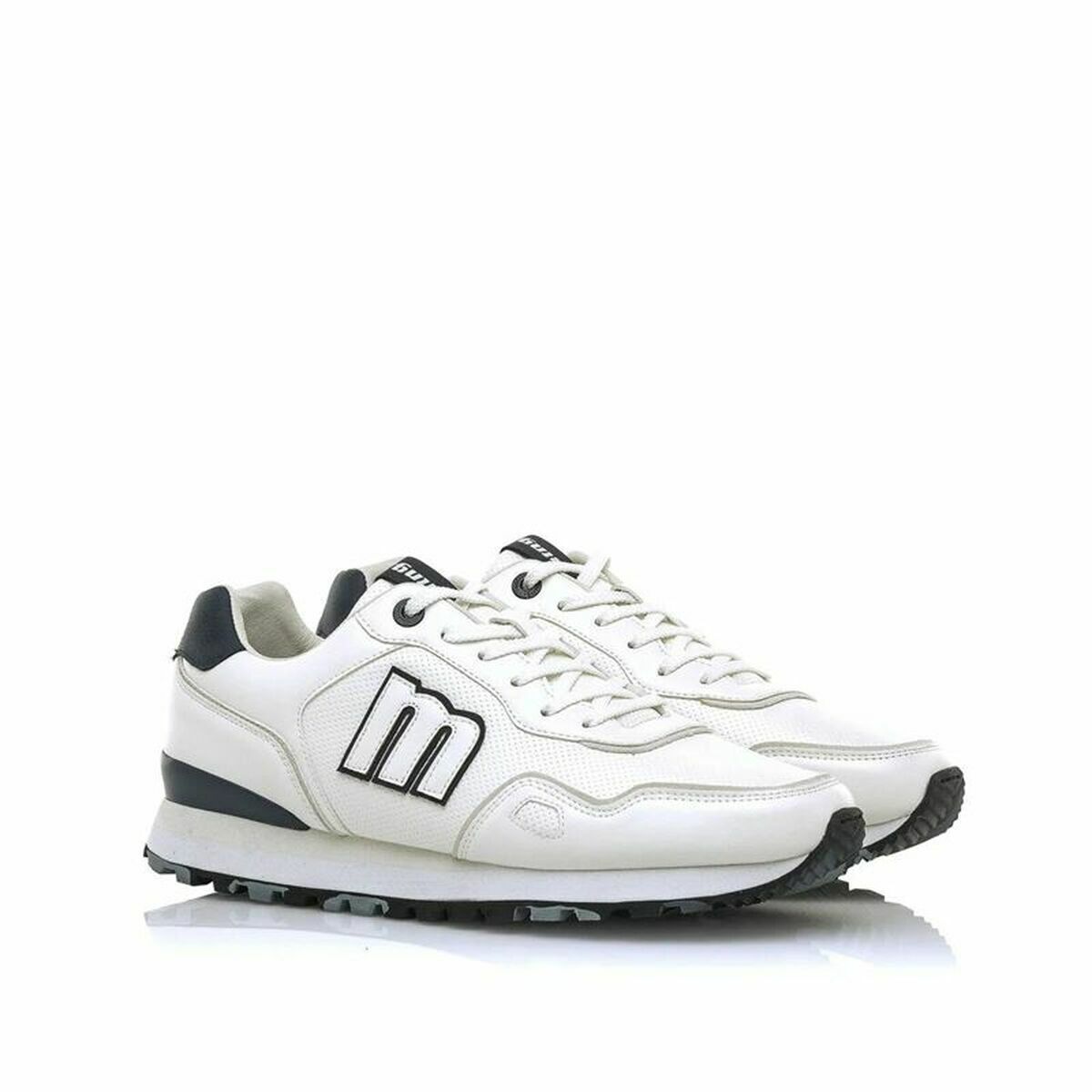 Sportskor Casual Herr Mustang Attitude Quart Vit - 8