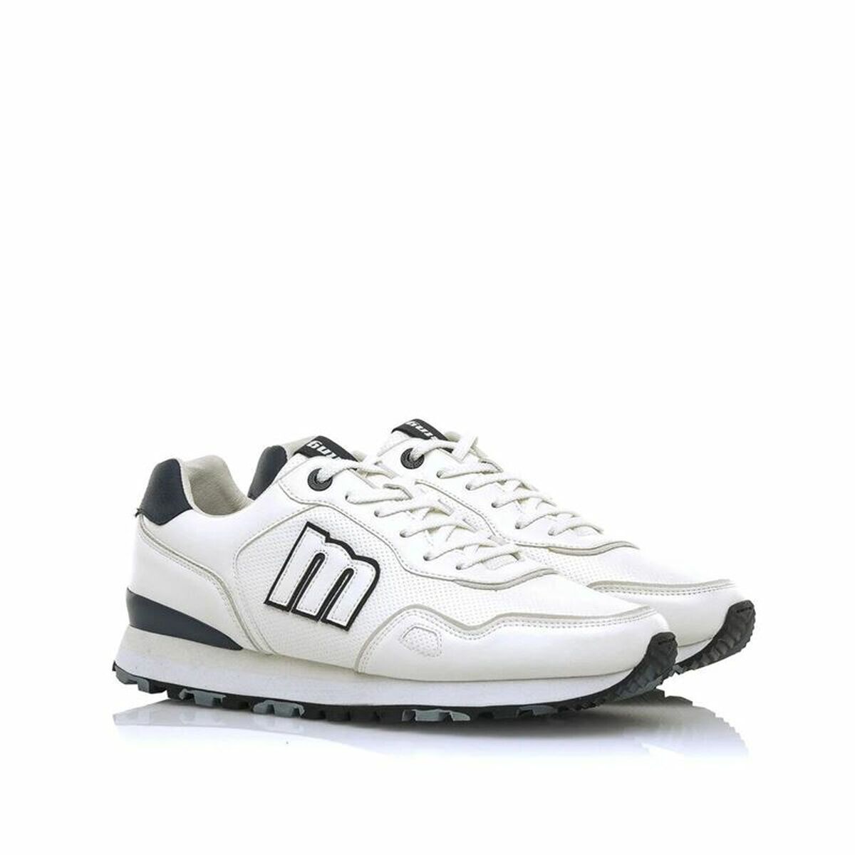 Sportskor Casual Herr Mustang Attitude Quart Vit - 2