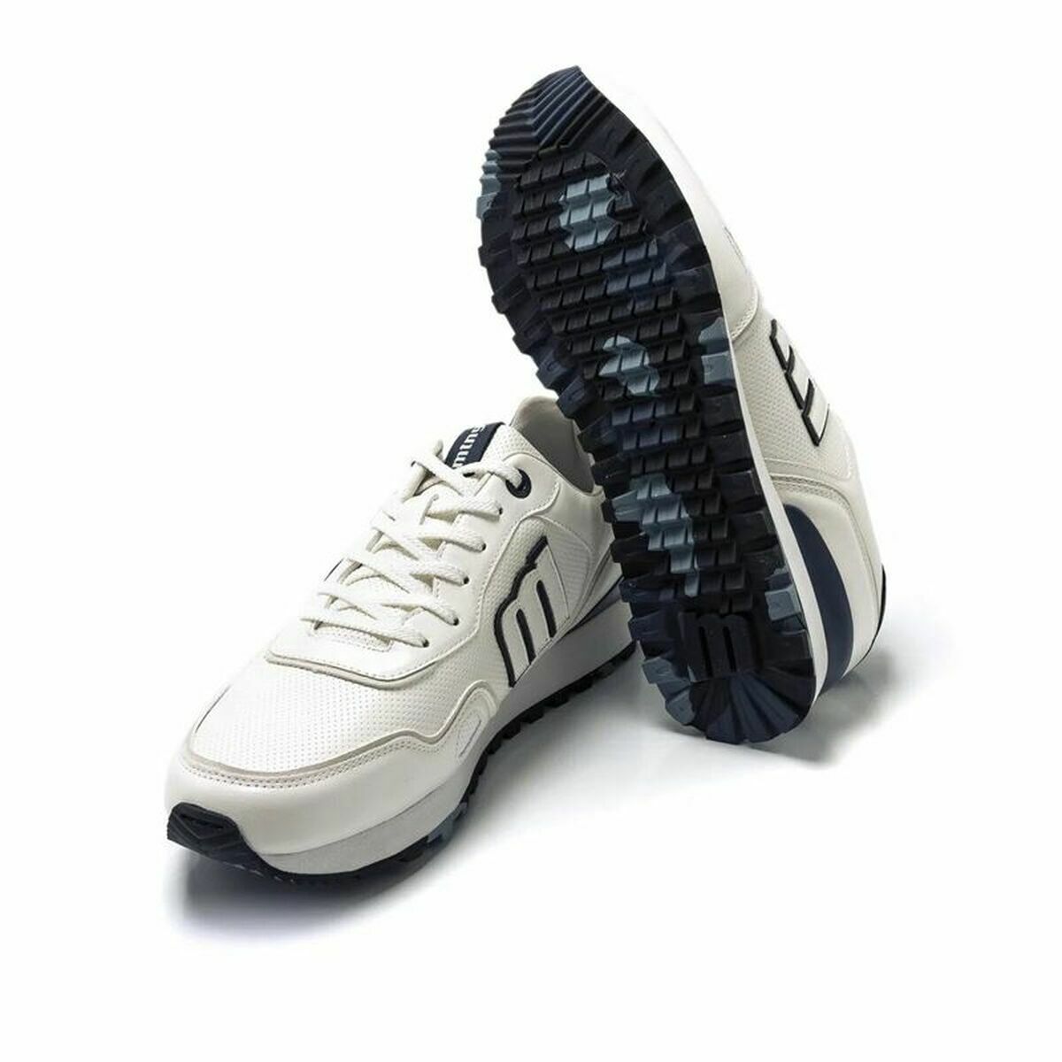 Sportskor Casual Herr Mustang Attitude Quart Vit - 11